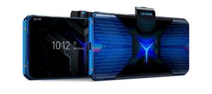 Celulares gamer - celular Lenovo Legion Phone Duel negro con azul
