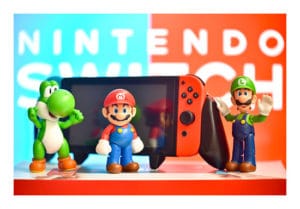 Noticias gamer 2021 - Nintendo switch y personajes mario luigi y yoshi
